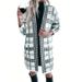 Chic Longline Houndstooth Cardigan – Oversized Open-Front Knit Wrap (Work To Weekend)_ecoleips.com