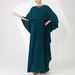 Women's Clothing Plus Size Dress Pleated Skirt Women's Design Shawl Dress Long Skirt Muslim Robe_ecoleips.com