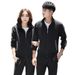 Sports Suit Men Autumn Long Pants Women Couple Casual Sweatshirt Spring Two-piece Running Clothes Printed LOGO_ecoleips.com