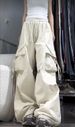 2025 Spring And Autumn New American Retro Hot Girl Workwear Casual For Women Loose Street Dance Hip-Hop Trendy Wide-Leg_ecoleips.com