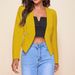2025s New 2025 Autumn And Winter Women, Casual Black Zipper Suit Jacket, Versatile For Women_ecoleips.com
