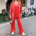Bohemian Linen V-Neck Top With Distressed Detailing & Irregular Hemline - Breathable Cotton Blend Casual Wear For Women_ecoleips.com