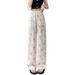 New Trendy Summer Digital Print Straight Leg Trousers Chinese Style Casual for Women And Men Instagram Look Sportswear_ecoleips.com