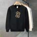 FW25 Matching Couple Cotton Crew Neck Sweatshirt - His & Hers_ecoleips.com