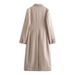 New Fashion Pocket Trim Woolen Coat Coat_ecoleips.com