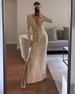 Women's Clothing Autumn And Winter New Party Sequined Personality Dress INS Sexy Backless Dress_ecoleips.com