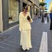Women's Clothing Ruffled Pleated Top Chiffon Skirt Suit_ecoleips.com