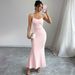 Women's Clothing Suspender Dress Waist Slimming Temperament Hip Long Skirt_ecoleips.com