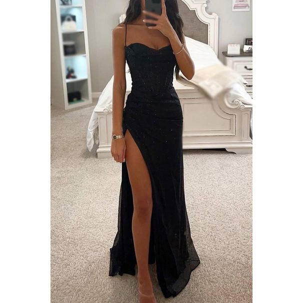 Women's Clothing Buling Splicing Wrap Top Hip Wrapped Half Length Slit Long Skirt_ecoleips.com