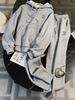 Unisex Premium Grey Tracksuit - Oversized Fleece Hoodie & Printed Joggers For Ultimate Comfort-7_ecoleips.com