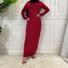 Summer Skirt For Ladies New Inner Dress Muslim Casual Dress For Women Clothing Islamic Abaya Long Sleeve Maxi Slim Inner Dress_ecoleips.com