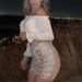 New Women's Full Diamond Lace-up Patchwork Sexy Nightclub Rhinestone Skirt For Women_ecoleips.com