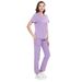 Women's Clothing Elastic Quick Drying High Quality Hand Washing Clothes Oral Dental Clinic Front Desk Work Clothes Solid Color Medical Uniforms_ecoleips.com