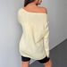 AD683 European And American Cross-border Autumn New T-shirt, Casual Fashion, Asymmetrical Collar, Loose-fitting Women's_ecoleips.com