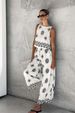 Fashion Casual Sexy Linen Vest Wide Leg Pants Suit_ecoleips.com