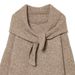 Winter New Product Sweet Versatile Crew Neck Long Sleeve Scarf Knitted Sweater_ecoleips.com