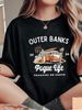 Women's Casual Round Neck Short Sleeve T-Shirt Multi-Color Solid Loose Print American Style Sports Top_ecoleips.com