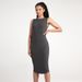 Women's Clothing Yoga Skirt Antibacterial Nude Pleated Sexy Long Skirt Sports Slim Dress_ecoleips.com
