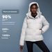 90% White Duck Down Hooded Down Jacket, New Winter Style, Slim Fit, Drawstring, Thickened, Windproof, Warm, Casual Outerwear D25144_ecoleips.com