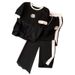 Summer Fashion Camisole High-Waisted Wide-Leg Trousers Set For Women Stylish Elegant Two-Piece French Style Commuter Wear_ecoleips.com