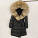 Women's Clothing Long Hooded Down Jacket With Fox Fur Trim - Lightweight Warm Winter Coat For Elegant Commute (Black + Multiple Color Options)_ecoleips.com
