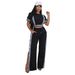 Women's Clothing Trend Wide Leg Loose Casual Trousers Two Piece Set_ecoleips.com