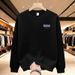 FW25 Matching Couple Cotton Crew Neck Sweatshirt - His & Hers_ecoleips.com