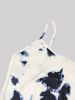 Women's Bohemian Ruffled Split Thigh Dress, Gradient Color Block, Vacation Beachwear_ecoleips.com