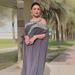 Women's Clothing Sexy Chiffon Beads Splicing Ball Evening Dress_ecoleips.com