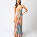 2025 Summer New European And American Cross-Border V-Neck Printed Tie Loose Sleeveless Strap Dress For Women_ecoleips.com