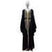Middle Eastern Cross-border Muslim Women's Abaya Evening Gown, Chiffon Long Dress, Arabian Cape Robe_ecoleips.com