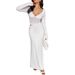 Diyun European And American Y2K Long Sleeve Slim Fit Bodycon Dress Women's Fashion 2025 Autumn Winter_ecoleips.com
