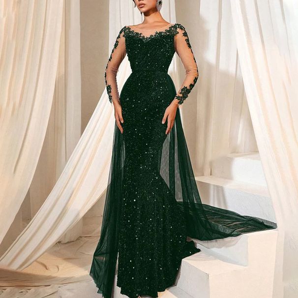 Women's Clothing Party Dance And Floor Lace Dress_ecoleips.com