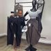 High-Waisted Wide-Leg Trousers For Women - Summer Fluid Dress Pants With Dropped Shoulder Design, Office To Evening Elegant Palazzo Pants_ecoleips.com