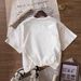 Women's Casual Short Sleeve T-Shirt With Print - Soft Breathable Fabric, Loose Fit Comfort Tee For Street Style & Daily Wear_ecoleips.com