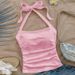 Women's Sexy Lace-Up Suspender Tops European American Style Small Vest Cross Border Foreign Trade Clothing for Ladies_ecoleips.com