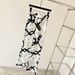 Women's Slimming Monogram Saddle Pattern Wide Leg Pants Flowy Summer Thin Satin Color Block Casual Pants_ecoleips.com