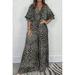 Women's Leopard Print Wide Leg Jumpsuit Casual Fashion European American Style New Arrival_ecoleips.com