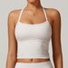 Women's Clothing Winter Sanded Beautiful Back Yoga Vest Quick Drying Fitness Top Outer Wear Running Sports Vest Female_ecoleips.com