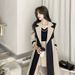 Elegant Long Trench Coat For Women - Autumn Fashion Outerwear With Belt & Epaulettes, Slim Fit Office Coat (Khaki, Plus Size Available)_ecoleips.com