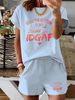 Women’s 2 Piece Outfit Set – Oversized Graphic T-Shirt And Biker Shorts Matching Set, Casual Summer Lounge Tracksuit For Daily Wear-346_ecoleips.com