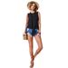 Voya 2026 Hot-Selling Basic Women's Fashion Casual Style T-Shirt, New Spring/Summer Loose Slimming Top_ecoleips.com