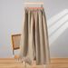 High Waisted Patchwork Cotton Linen Straight Leg Pants Loose Fit Casual Slimming Long Trousers For Women Spring Summer New Style_ecoleips.com