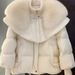 Petite Winter Parka With Oversized Faux Fur Collar – Short Quilted Puffer Coat, Thickened Polyester Shell (S-XL)_ecoleips.com