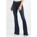 Women's Clothing Bell Bottom Pants Spring And Summer Black Elastic High Waist Jeans Women's Big Bell Bottom Wide Leg Loose Slim_ecoleips.com