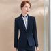 Women's Professional Blazer Suit Set Slim Fit Office Wear with Blazer Shirt And Pants/ Skirt Black Blue S-5xl_ecoleips.com