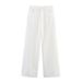 Women's Clothing Women's European American Style Collared Mid Sleeve Shirt Denim Pants Suit Set Long Sleeve For Formal & Casual_ecoleips.com