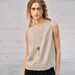 Limited Time Offer Women's Vintage Style Sleeveless Vest Top 100% Linen Loose Fit Elegant Casual Summer Top_ecoleips.com