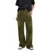 Women's Clothing Retro Leopard Print Jeans Slim Straight Loose Casual Wide Leg Pants_ecoleips.com
