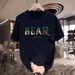 New Cotton Fashion Sense Printing Short-sleeved T-shirt Unisex Men Summer Tide Loose Hundred Tops_ecoleips.com